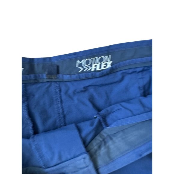 CROWN & IVY Men's Motion Flex Blue Casual Shorts Size 38 - Picture 7 of 8